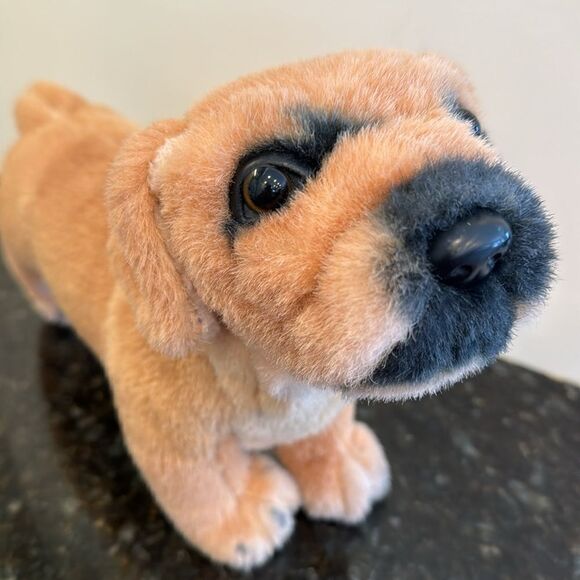 Plushfarm -Plush Toy Bulldog Standing. Size 12”. No Tag - Picture 2 of 8